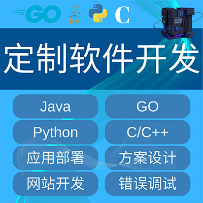 软件定制开发/Python/Java/Go/C/网站部署/解